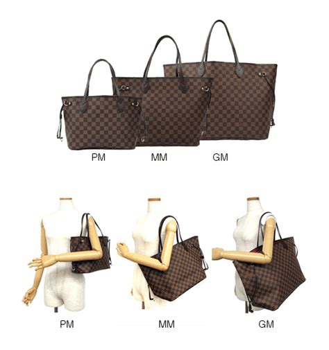 louis vuitton neverfull gm 2018|louis vuitton tote size chart.